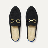 The ReVelvetâ„¢ Cozy Bit Loafer Mule - ReVelvetâ„¢ Black
