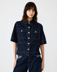 ELIANA TOP BIJOU BLUE