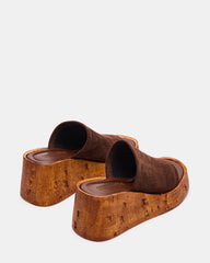 CELLAR BROWN SUEDE