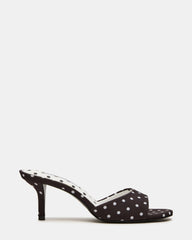 KENDRIX BLACK/WHITE POLKA DOT