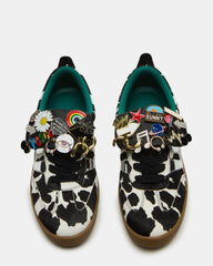 WYATT BLACK COW PRINT