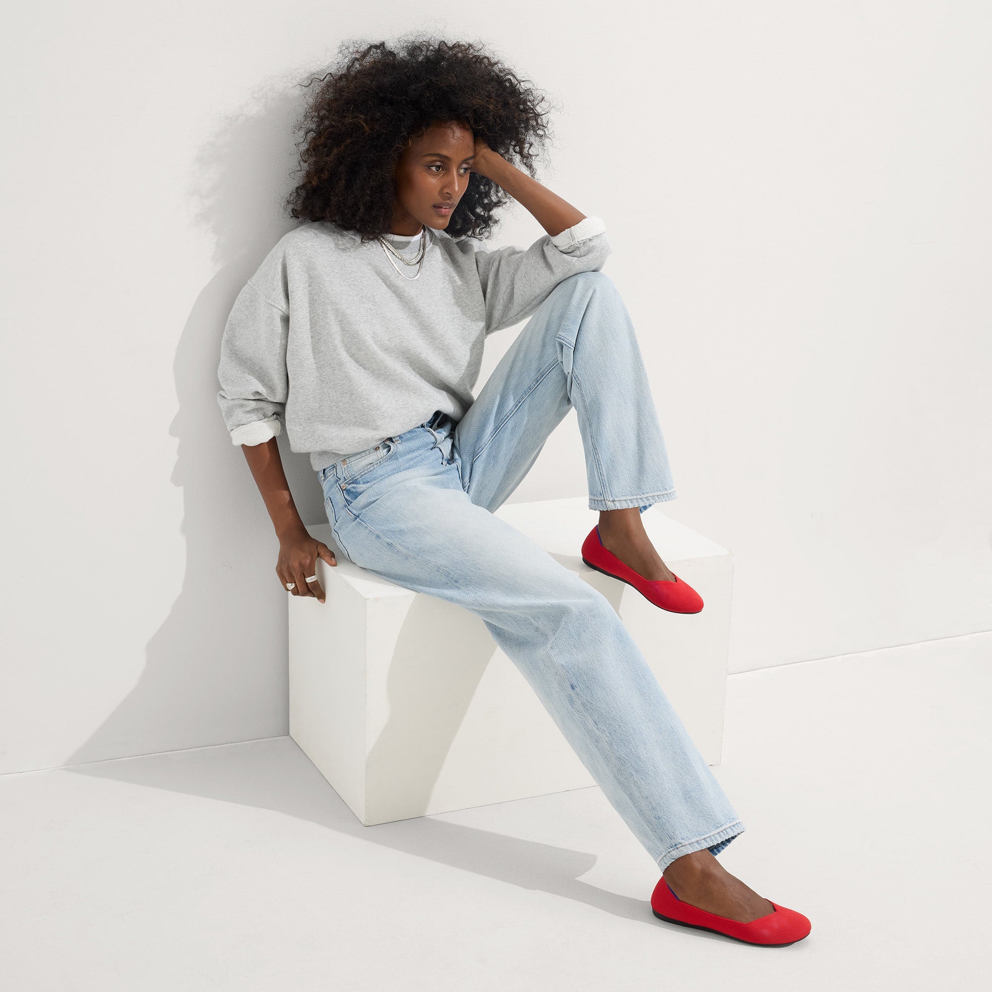 The Flat - Bright Red