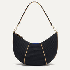 The Crescent Bag - Black.