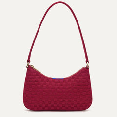 The Mini Shoulder Bag - Cranberry