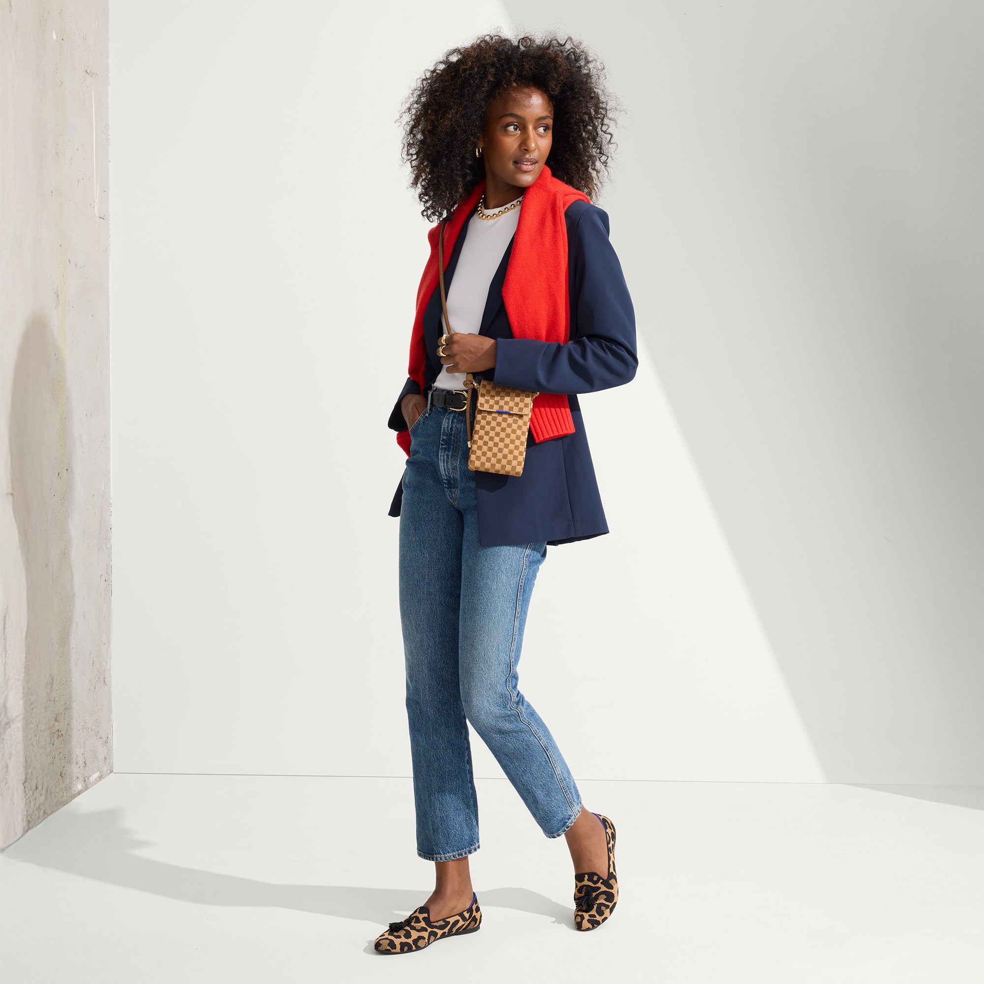 The Phone Crossbody - Hazelnut