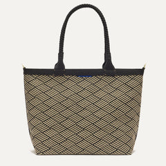 The Lightweight Zip Tote - Polar Zig Zag