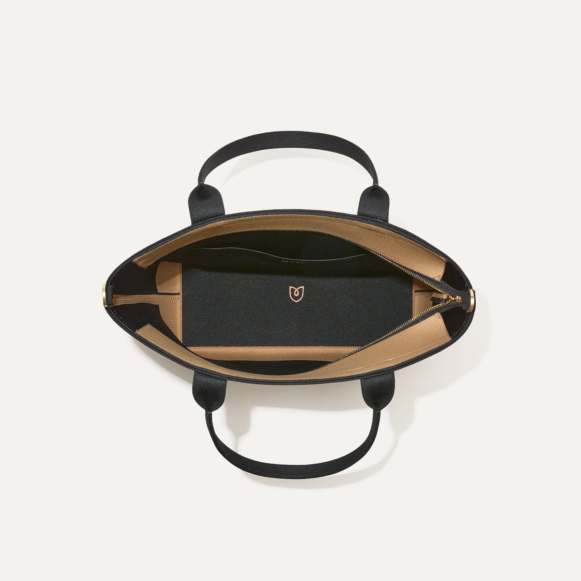 The Lightweight Zip Tote - Shortbread