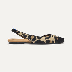 The Almond Slingback - Desert Cat