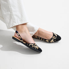 The Almond Slingback - Desert Cat