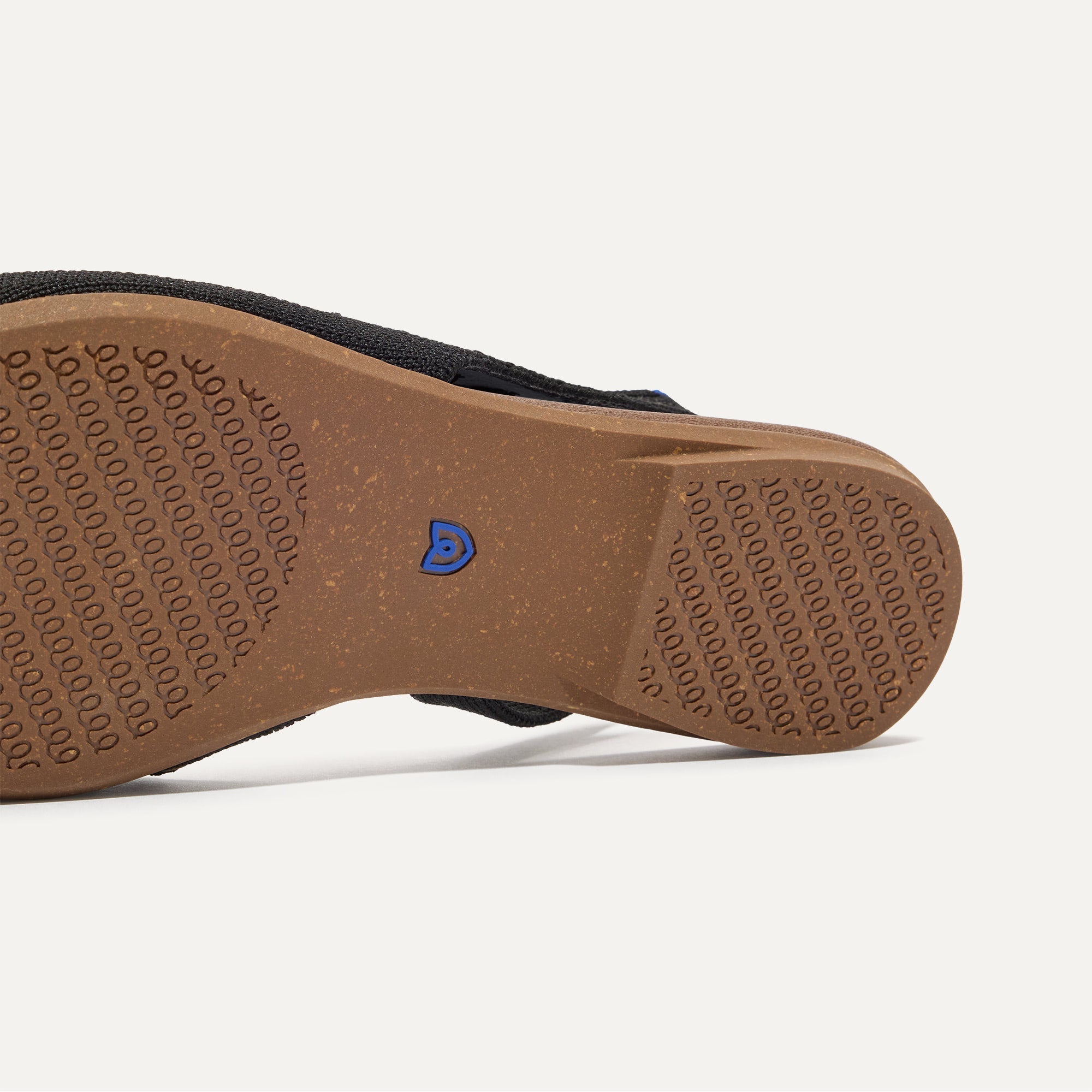 The Almond Slingback - Eyelet Black