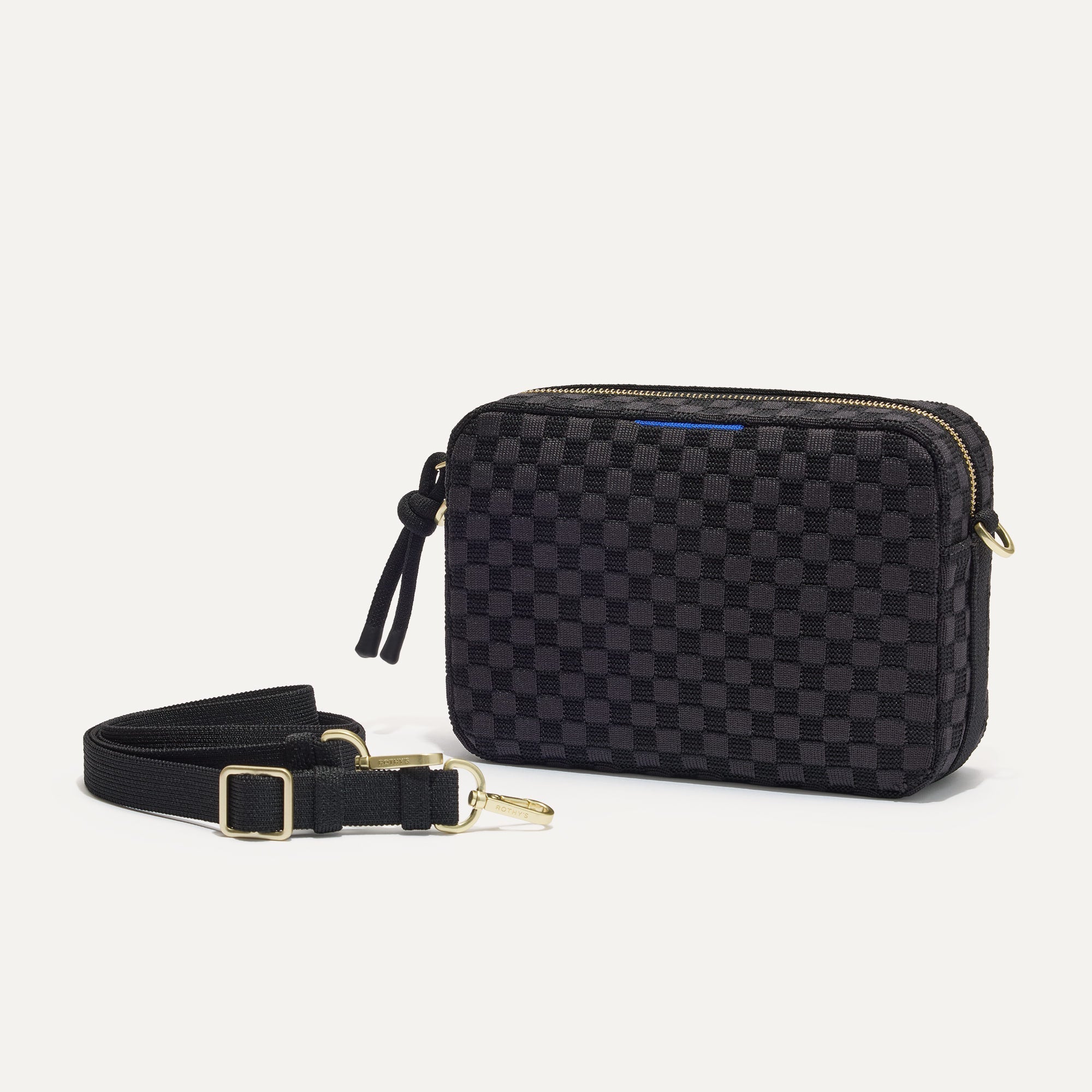 The Crossbody Camera Bag - Black Sand