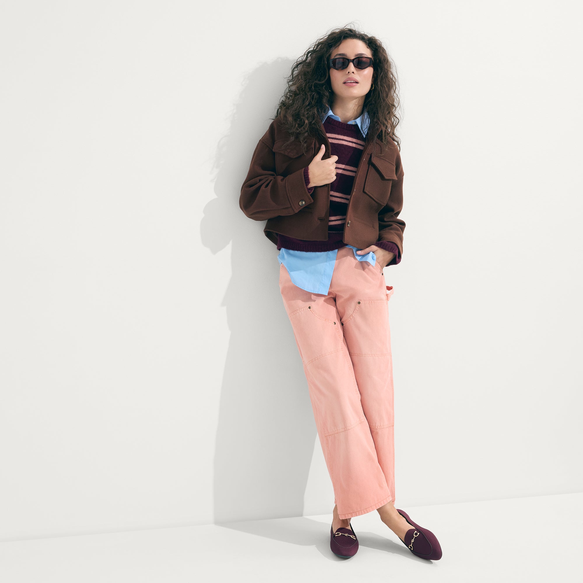 The Double Bit Loafer - Deep Maroon