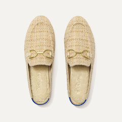 The Cozy Bit Loafer Mule - Moonlit Tweed