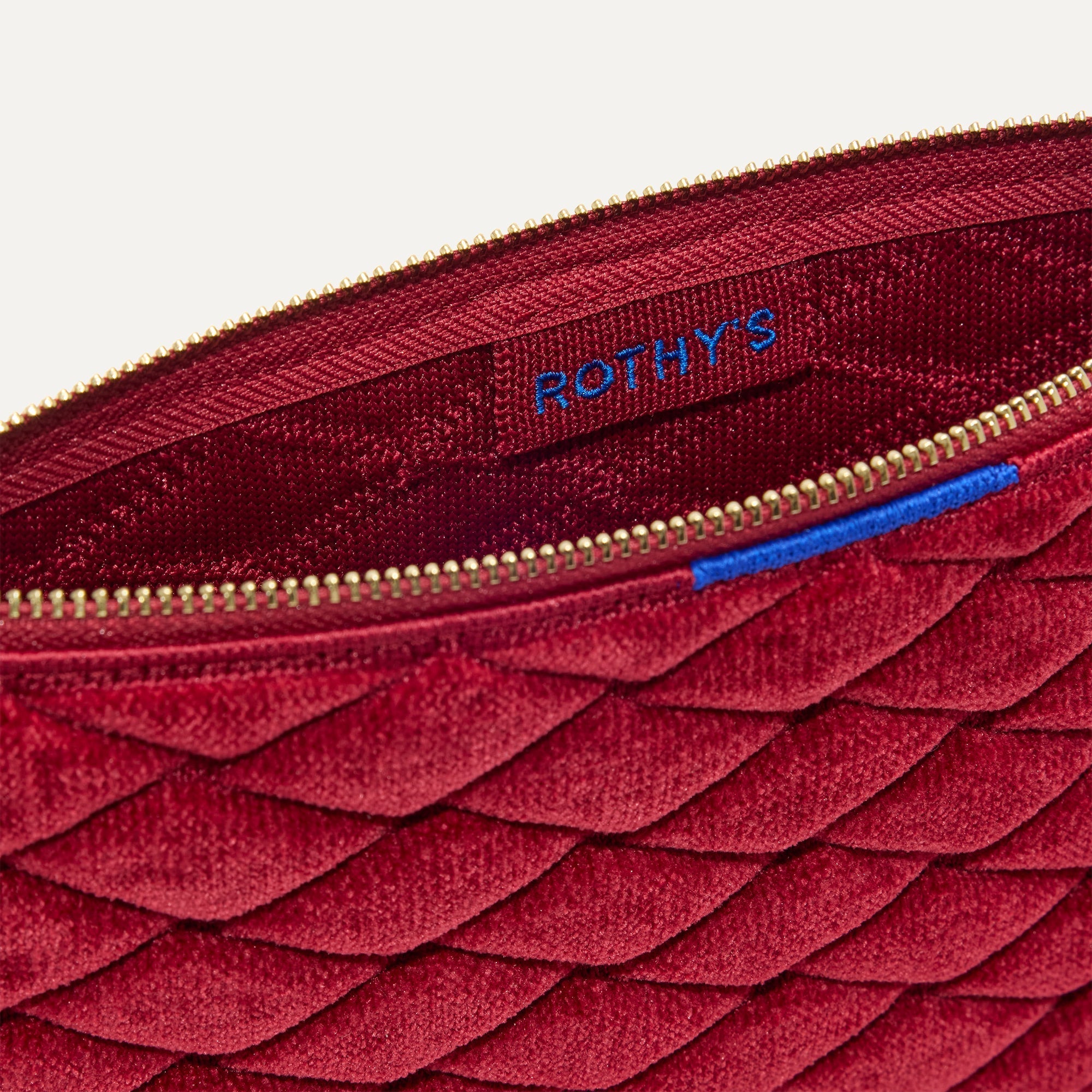 The ReVelvet™ Convertible Clutch - ReVelvet™ Ruby Quilt