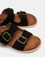 CORBAN BLACK SUEDE