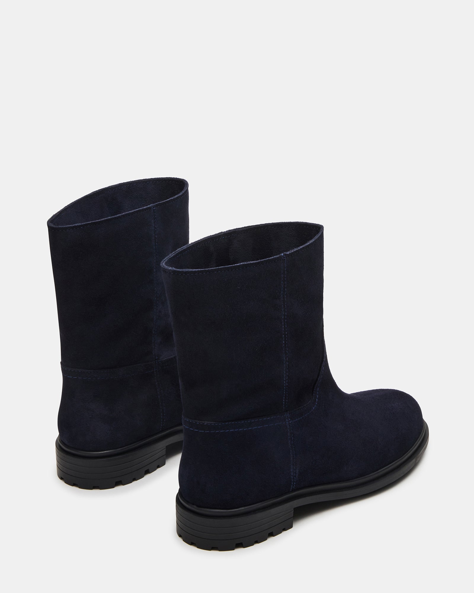 BATES NAVY SUEDE