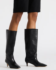 LANDER BLACK LEATHER