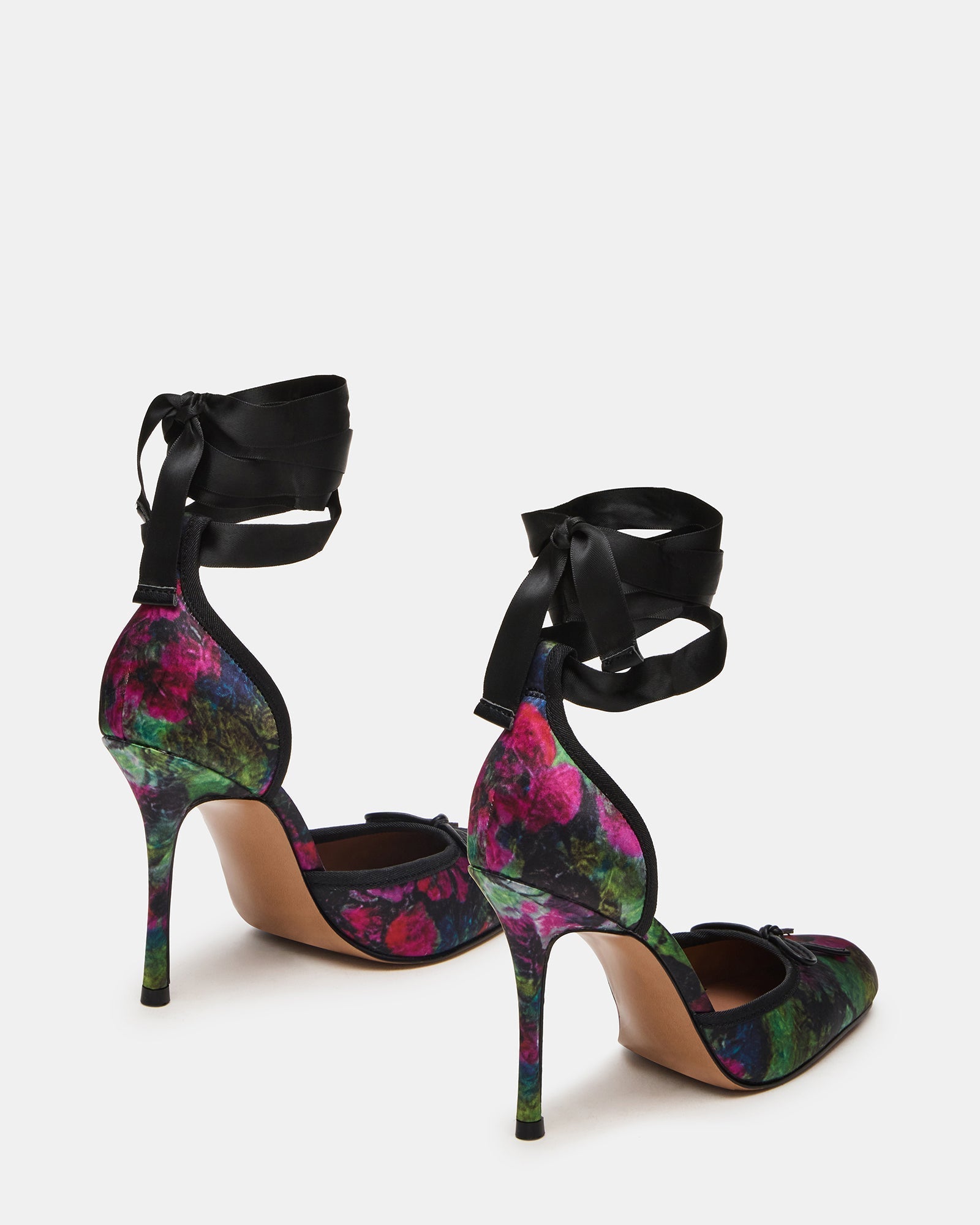 LARINA FLORAL SATIN