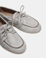 SAG WHITE LEATHER
