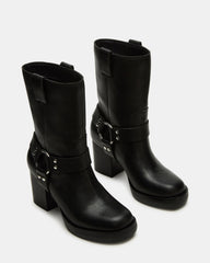 TOPHER BLACK LEATHER